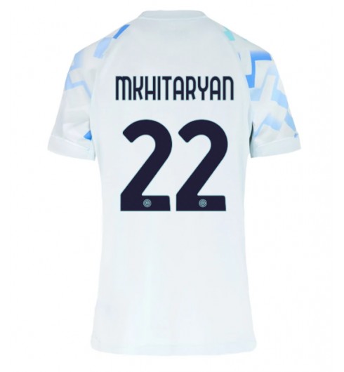 Inter Milan Henrikh Mkhitaryan #22 Bortedrakt Dame 2025-26 Korte ermer Inter Milan Henrikh Mkhitaryan #22 Bortedrakt Dame 2025-26 Korte ermer